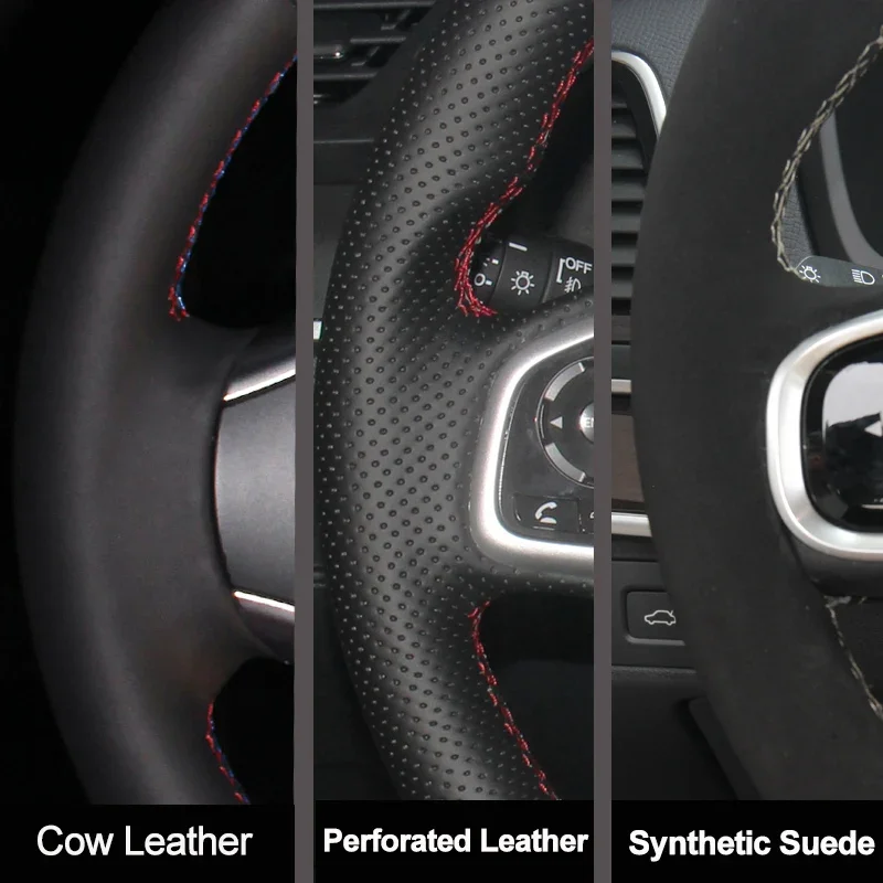 For Kia Sorento 2003-2009 Hand - Car Steering Wheel Cover Anti Slip Breathable ulasan dan harga