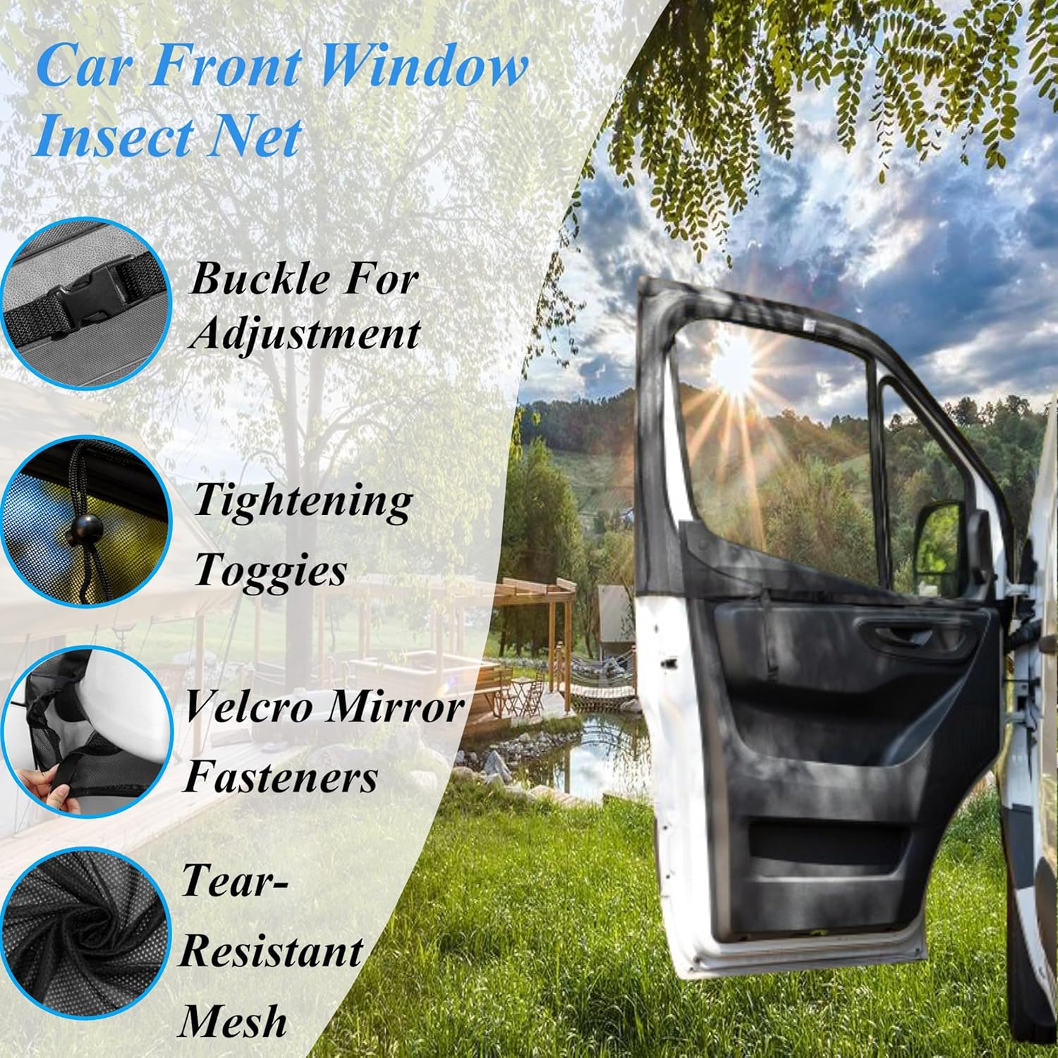 2pcs Universal Motorhome Windo - Car Accessories ulasan dan harga