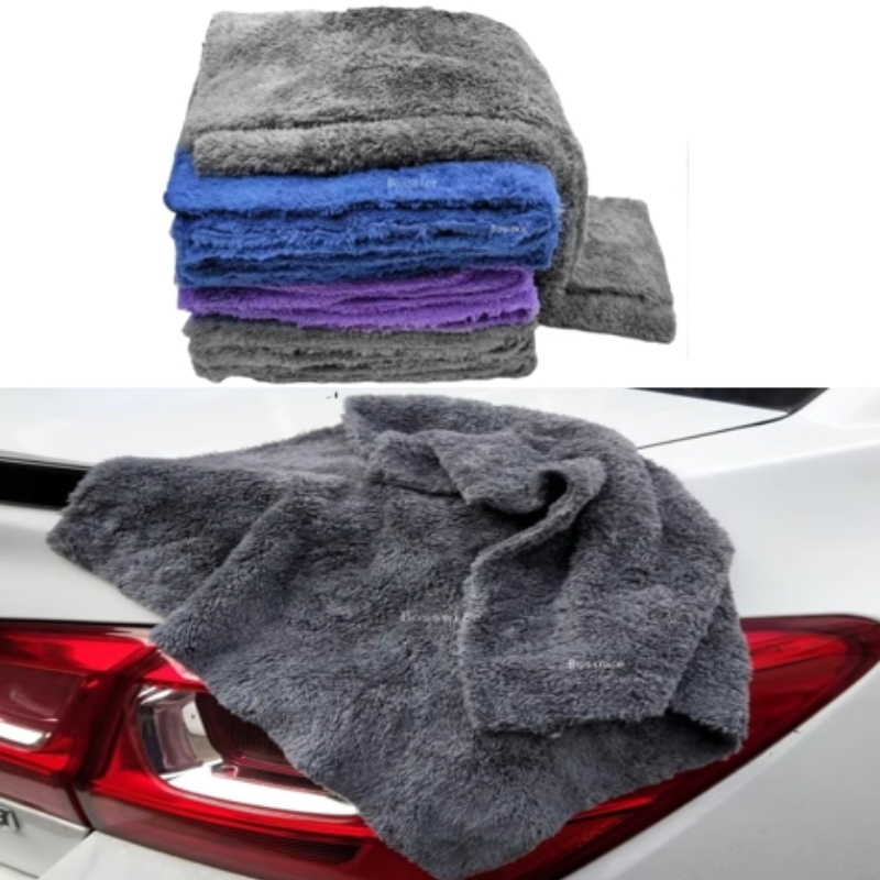 350GSM 40X40CM Car Wash Microf - Microfiber Car Drying Towel Super Absorbent ulasan dan harga