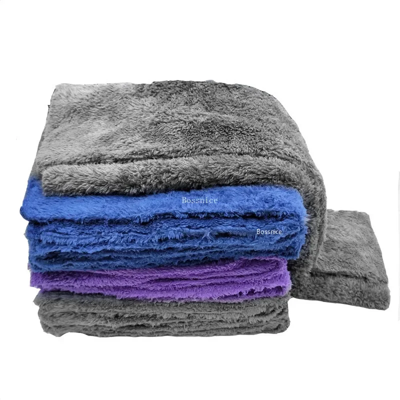 350GSM 40X40CM Car Wash Microf - Microfiber Car Drying Towel Super Absorbent ulasan dan harga