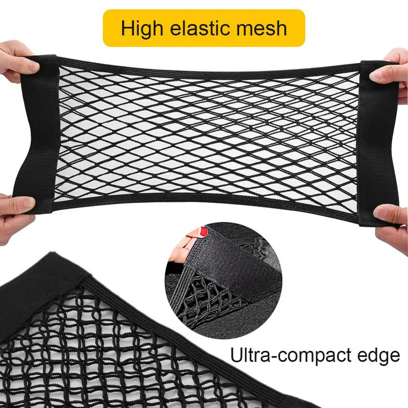 Car Back Rear Trunk Seat Elast - Car Trunk Organizer Foldable Storage Box ulasan dan harga