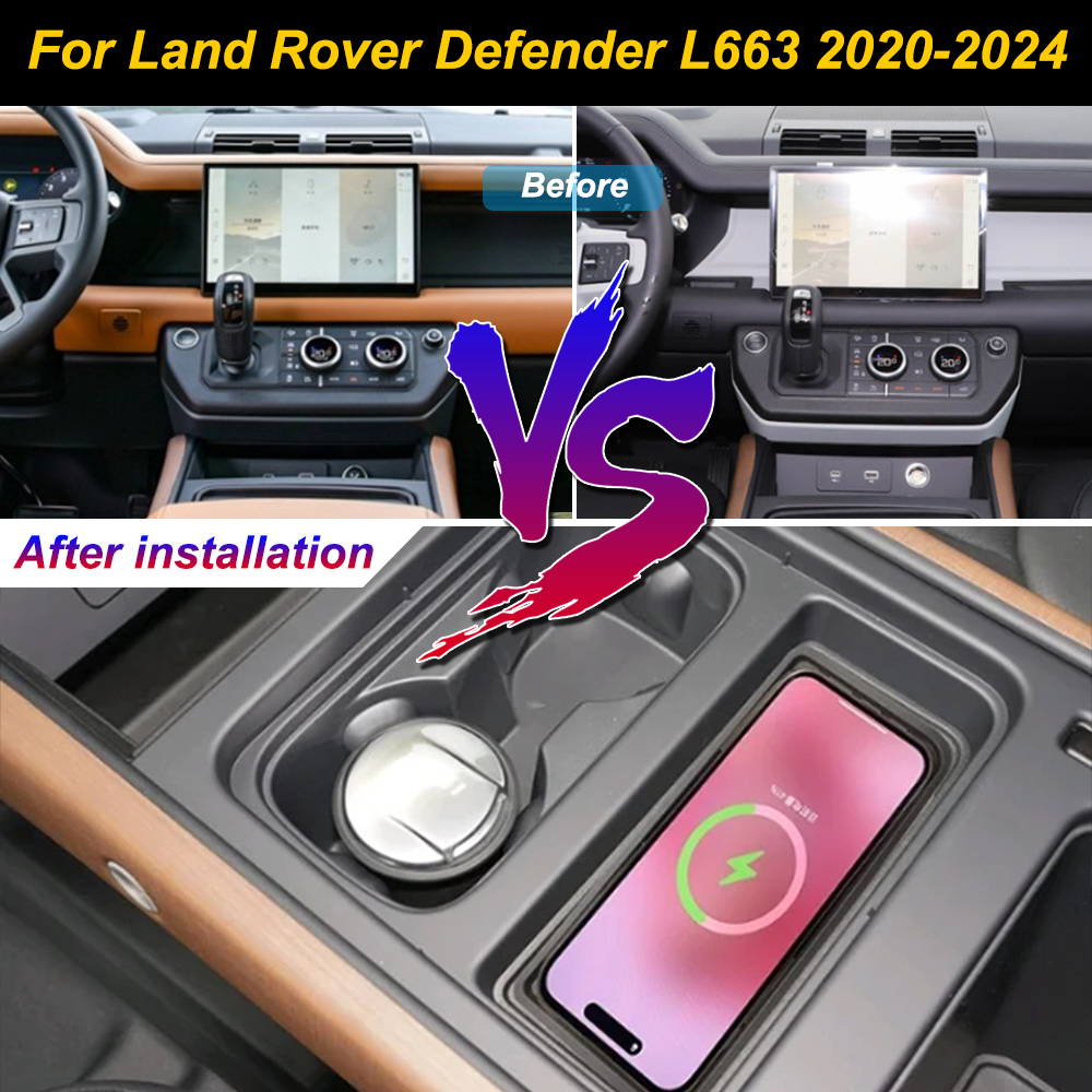 for Land Rover Range Rover Def - Wireless Car Charger Mount Fast Charging ulasan dan harga
