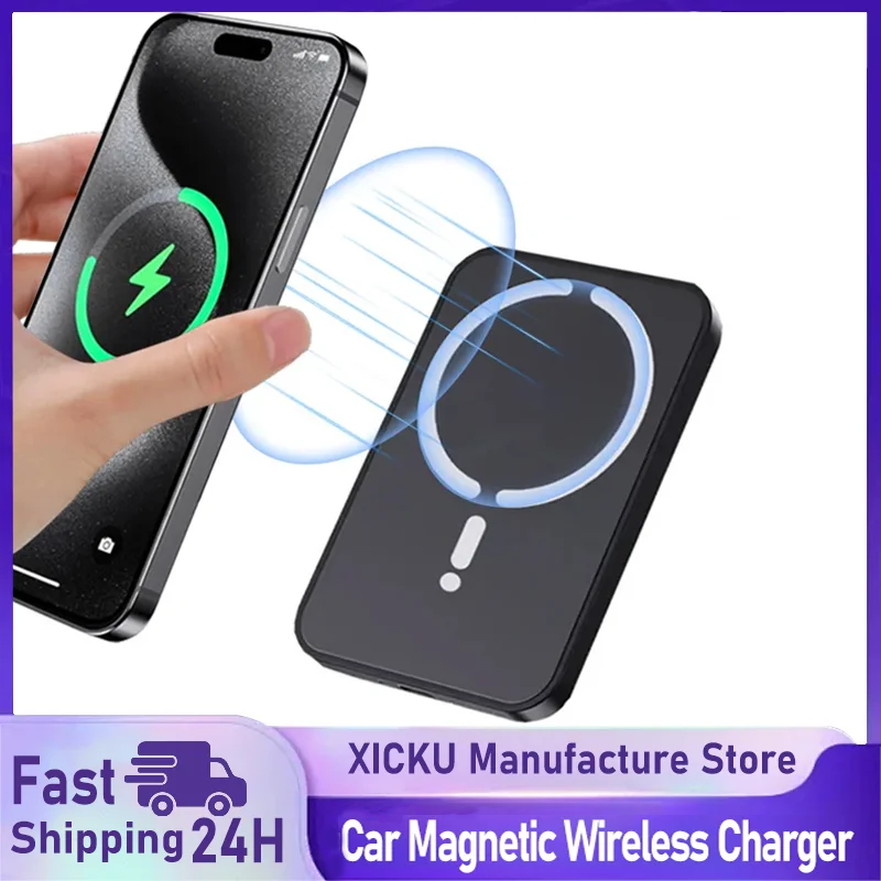 Magnetic Car Wireless Charger  - Magnetic Phone Holder For Car Vent ulasan dan harga