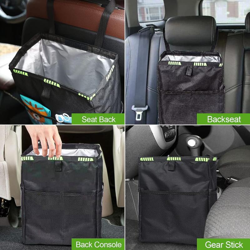 Foldable Car Trash Can With St - Waterproof Car Trash Can With Lid ulasan dan harga