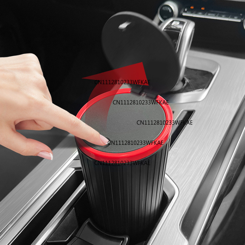 Car trash can, multi-functiona - Waterproof Car Trash Can With Lid ulasan dan harga