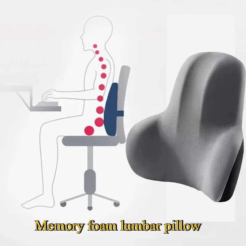 2025 Upgraded Orthopedic Memor - Memory Foam Car Neck Pillow Lumbar Support ulasan dan harga