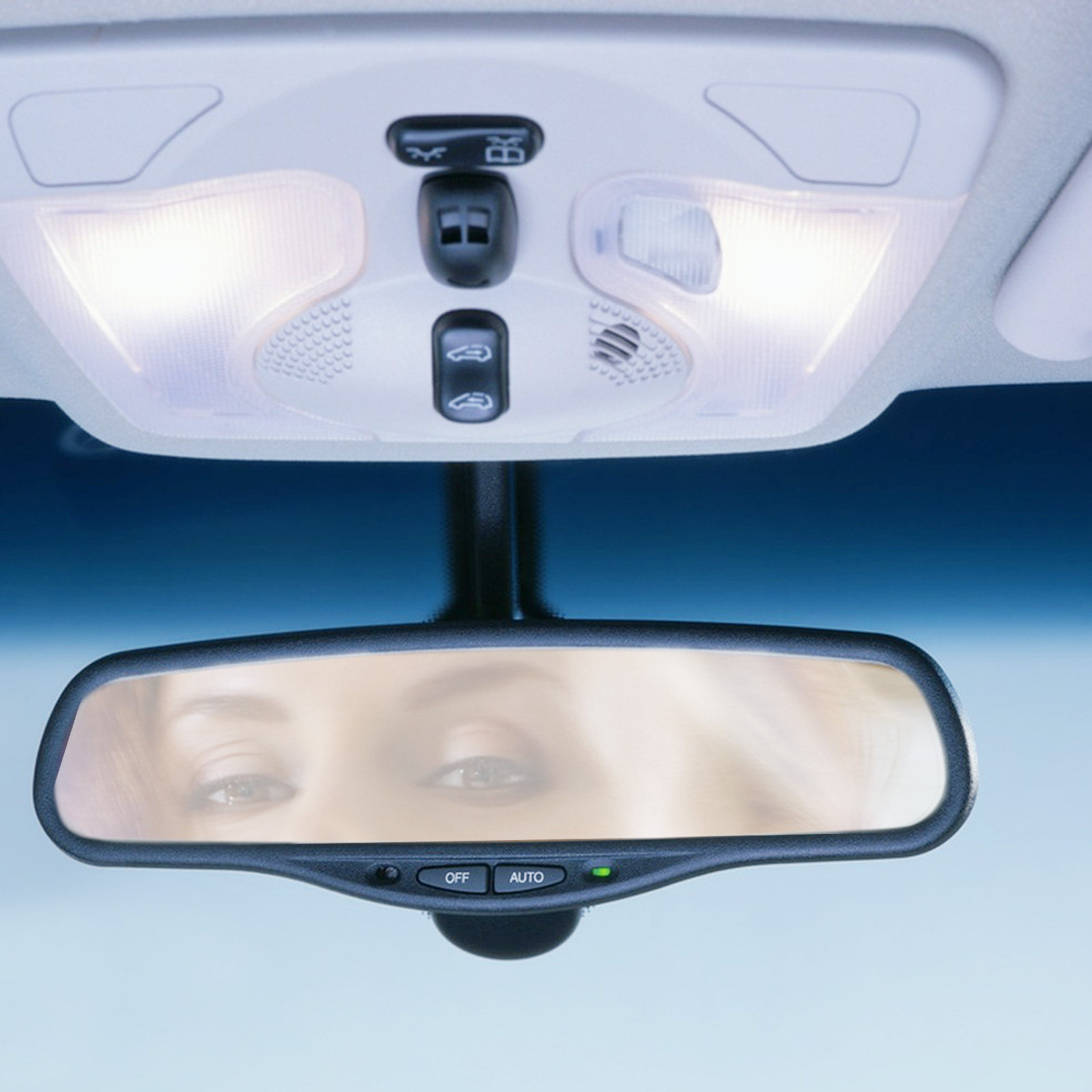 1Set Interior Rear View Anti F - Anti Glare Car Rearview Mirror Film ulasan dan harga