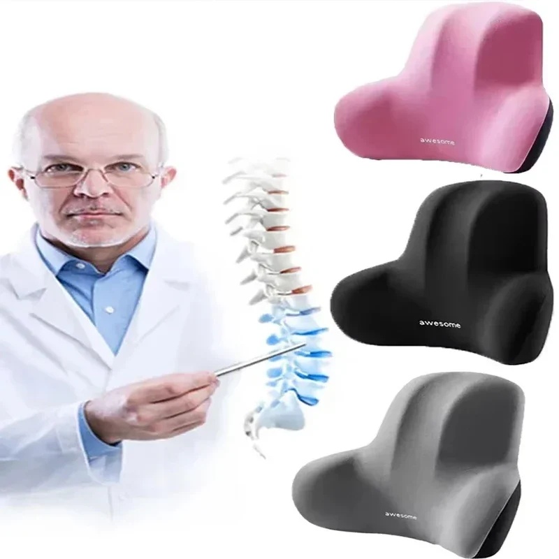 Memory Foam Headrest Lumbar Su - Memory Foam Car Neck Pillow Lumbar Support ulasan dan harga