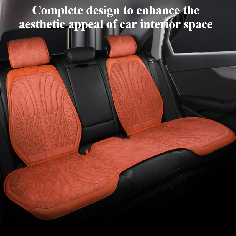 Luxury Suede Leather Car Seat  - Leather Car Seat Covers Full Set Universal ulasan dan harga