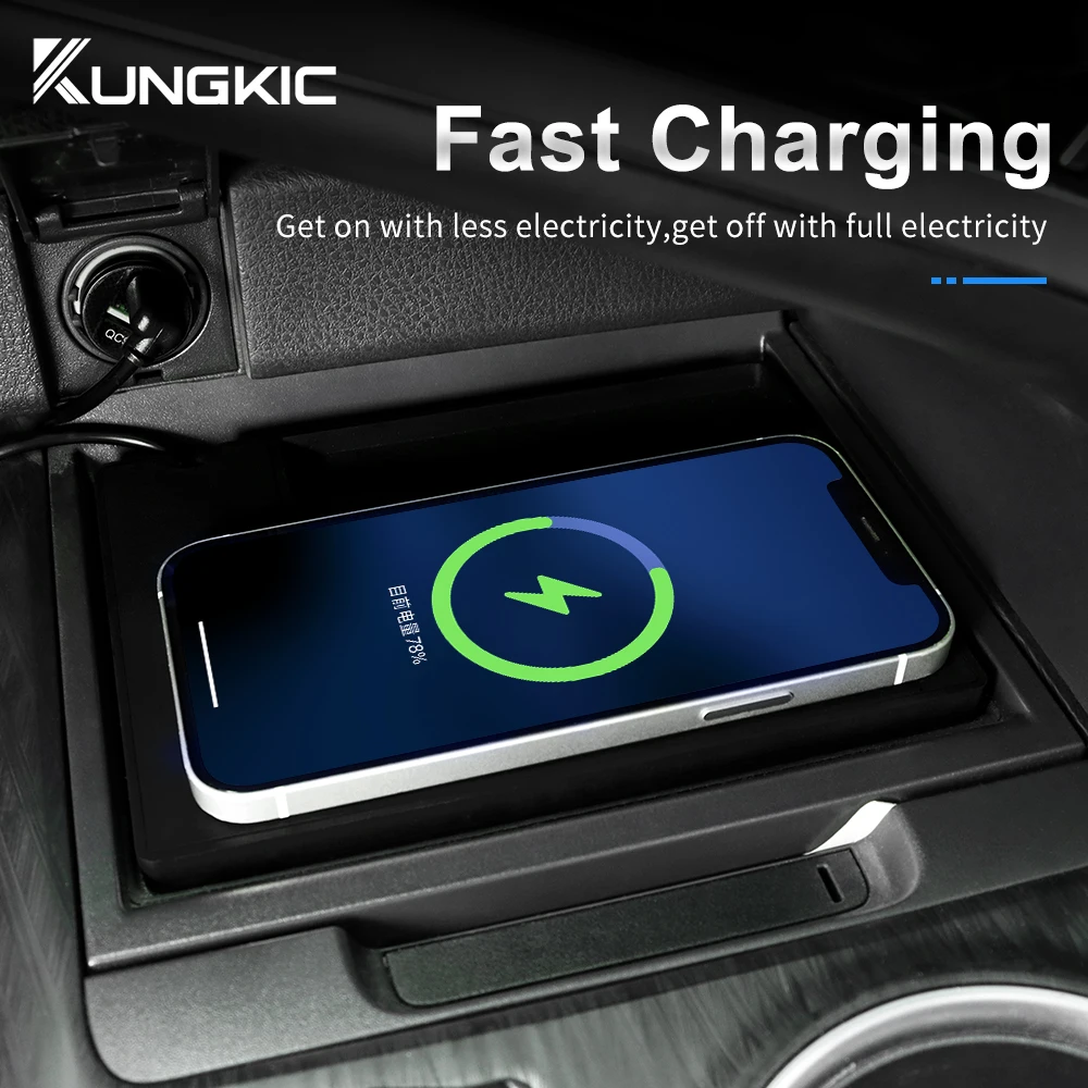 For Toyota Camry 70 XV70 2018  - Wireless Car Charger Mount Fast Charging ulasan dan harga