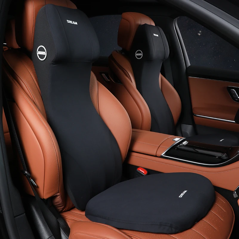 Integrated Car Lumbar Support  - Memory Foam Car Neck Pillow Lumbar Support ulasan dan harga