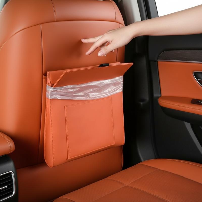 Car Trash Can Waterproof Magne - Waterproof Car Trash Can With Lid ulasan dan harga