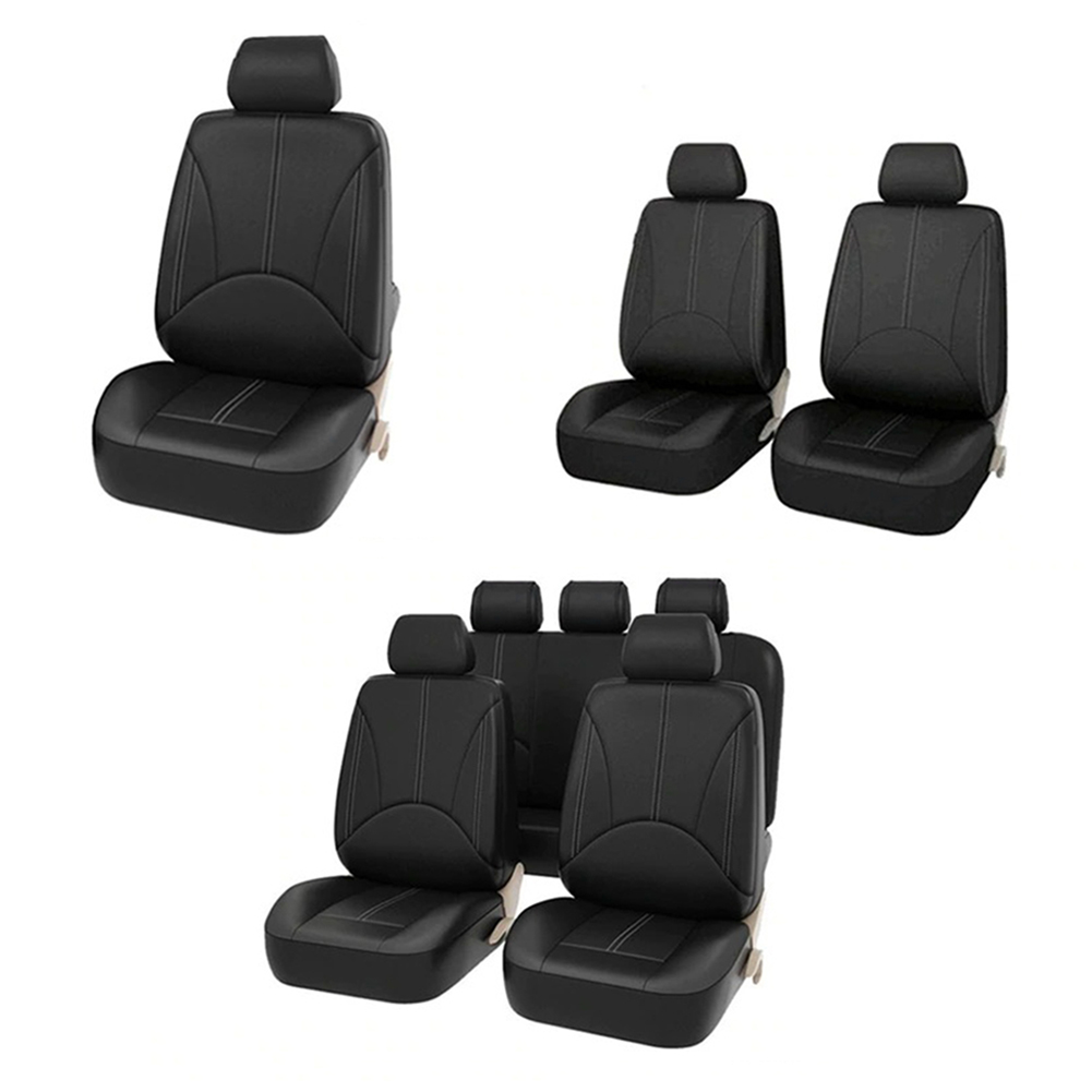 Four Seasons PU Leather Car Se - Leather Car Seat Covers Full Set Universal ulasan dan harga