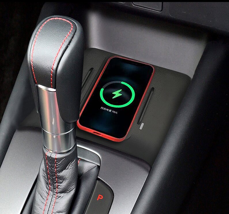 2 DIN for Honda Fit Jazz 2019- - Wireless Car Charger Mount Fast Charging ulasan dan harga