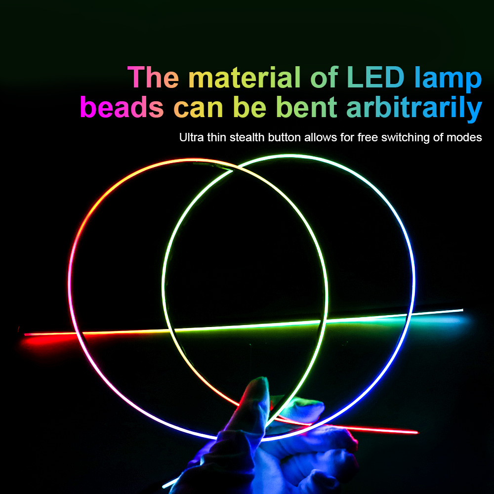 64 colors USB Car LED Ambient  - Led Ambient Interior Car Lights App Control ulasan dan harga