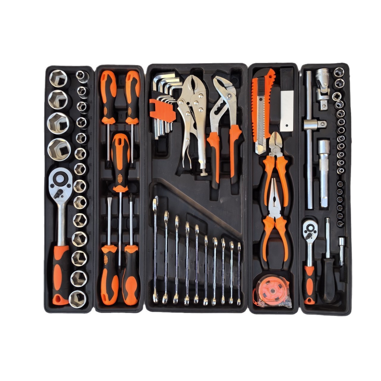85-Piece Hand Carbon Steel OEM - Auto Repair Tools ulasan dan harga