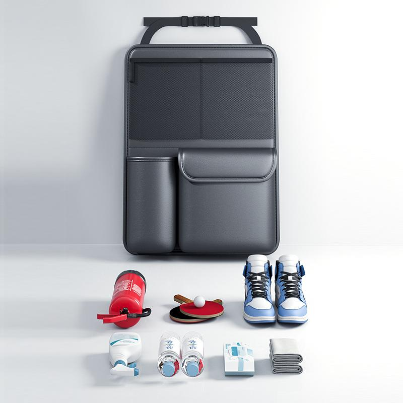 Kcimo PU Leather Car Trunk Sto - Car Trunk Organizer Foldable Storage Box ulasan dan harga