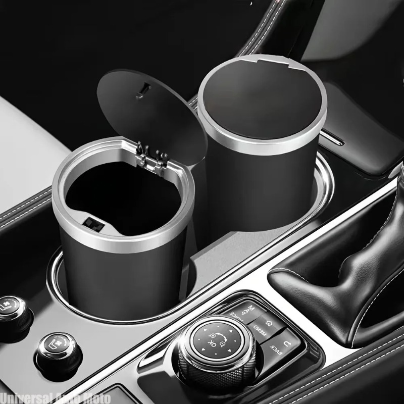 Mini ABS Car Trash Can Leakpro - Waterproof Car Trash Can With Lid ulasan dan harga