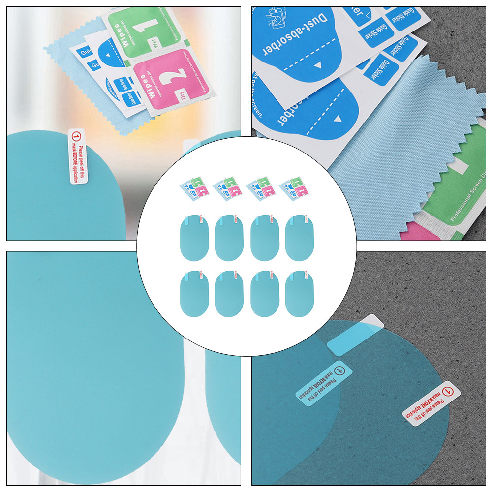 4Pairs Car Rearview Mirror Fil - Anti Glare Car Rearview Mirror Film ulasan dan harga