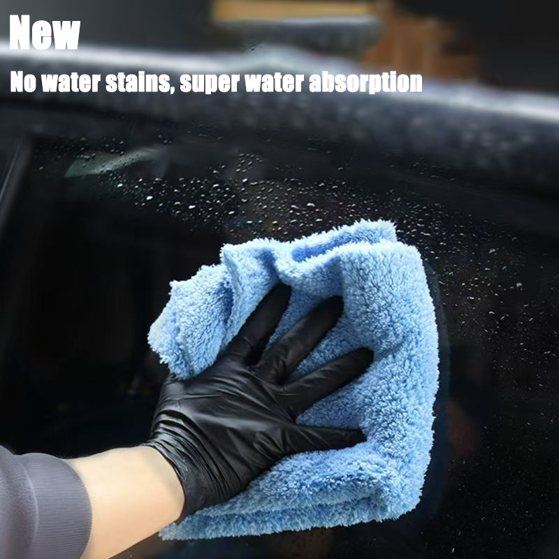 New Thickened Microfiber Car W - Microfiber Car Drying Towel Super Absorbent ulasan dan harga