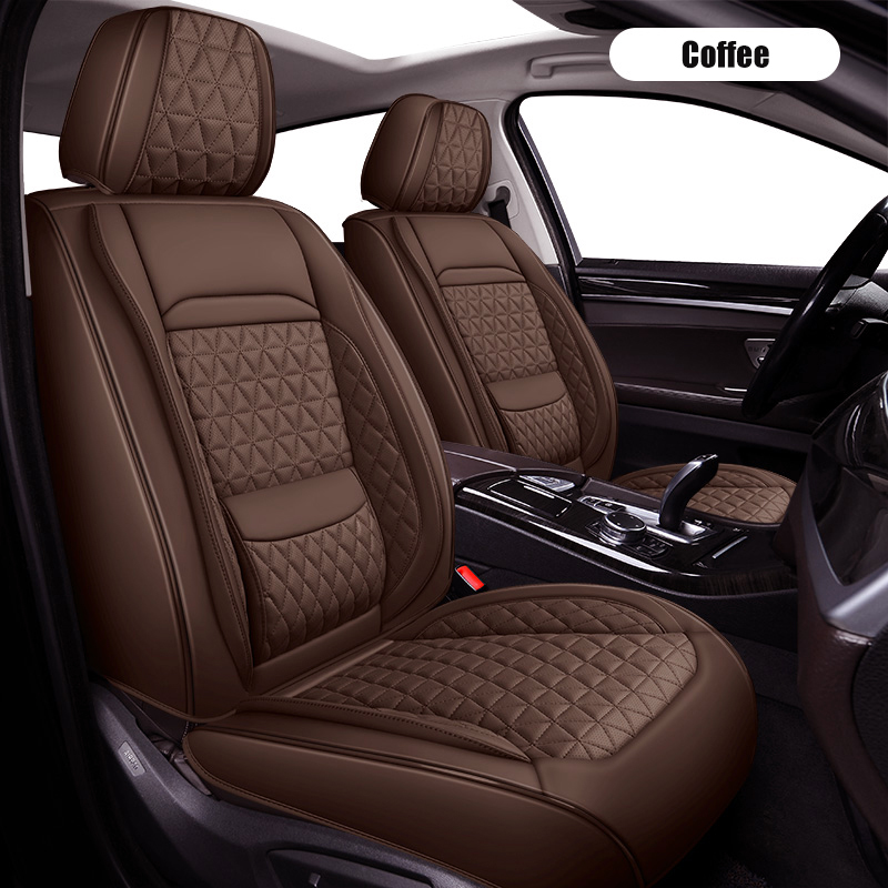 Car Seat Covers Full Set ,Univ - Leather Car Seat Covers Full Set Universal ulasan dan harga