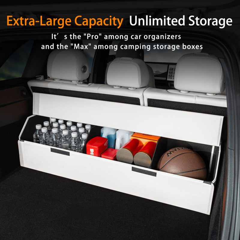 For ‌iCAR V27‌ 2025 Custom Car - Car Trunk Organizer Foldable Storage Box ulasan dan harga